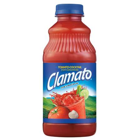 Clamato Clamato Plastic Clamato Juice 32 fl. oz., PK12 10011920